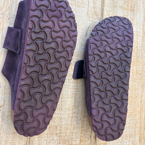 Birkenstock Kyoto Purple Suede Sandals 40 - Picture 6 of 6